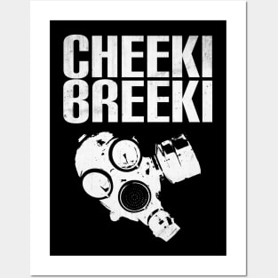 Slav cheeki breeki - gas mask Posters and Art